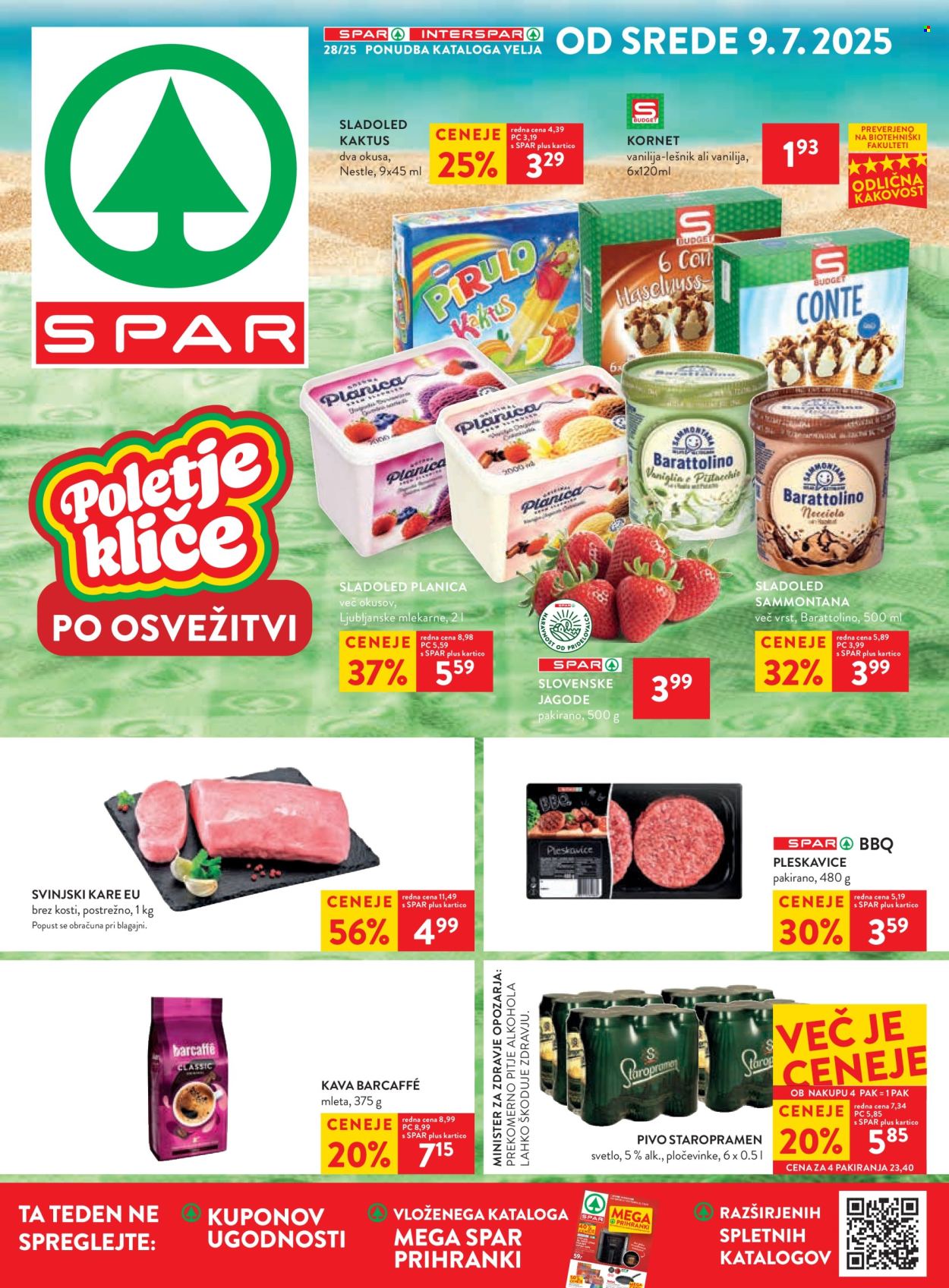 SPAR katalog - 9.7.2025 - 22.7.2025. Stran 1