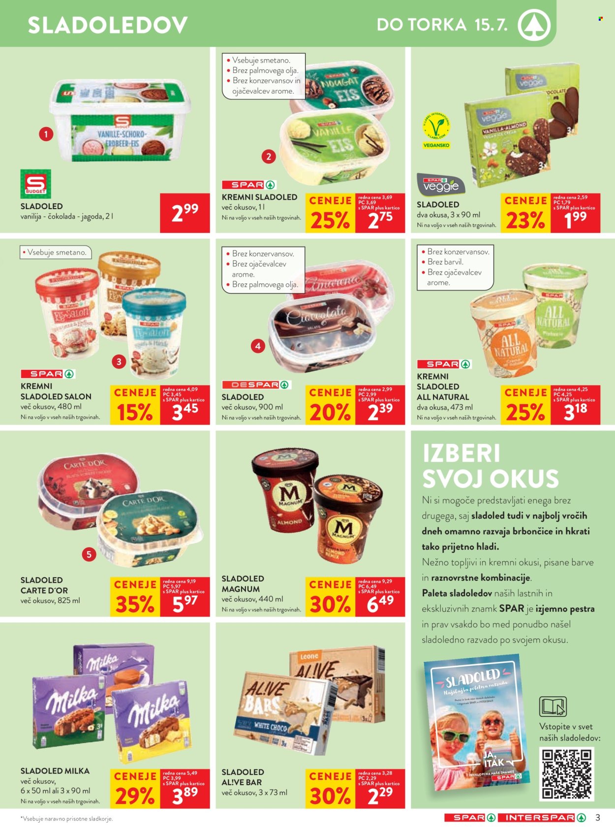 SPAR katalog - 9.7.2025 - 22.7.2025. Stran 3
