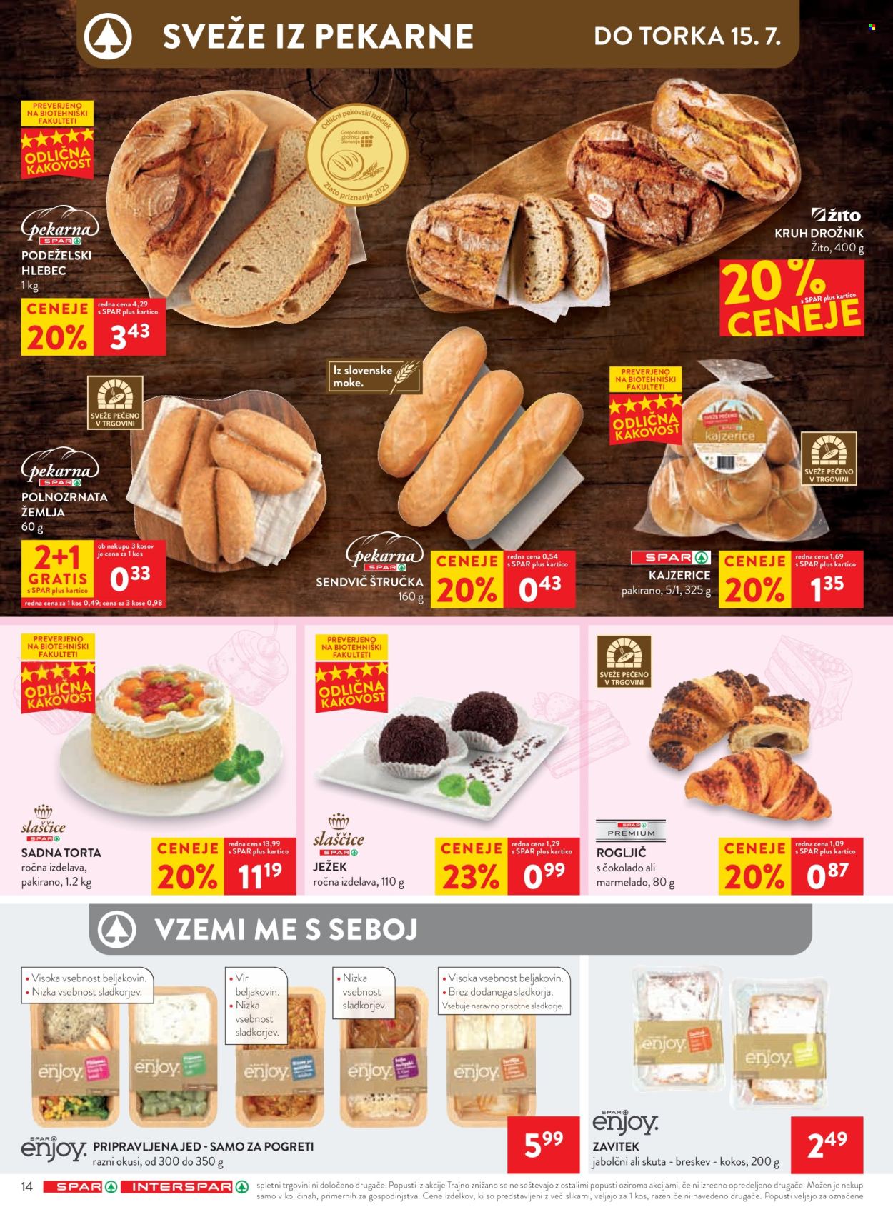 SPAR katalog - 9.7.2025 - 22.7.2025. Stran 15