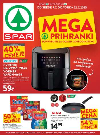 SPAR katalog - 9.7.2025 - 22.7.2025.