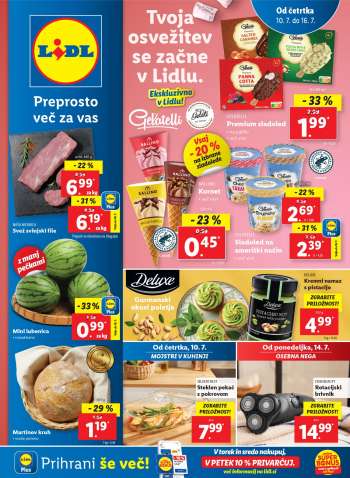 Lidl katalog - 10.7.2025 - 16.7.2025.