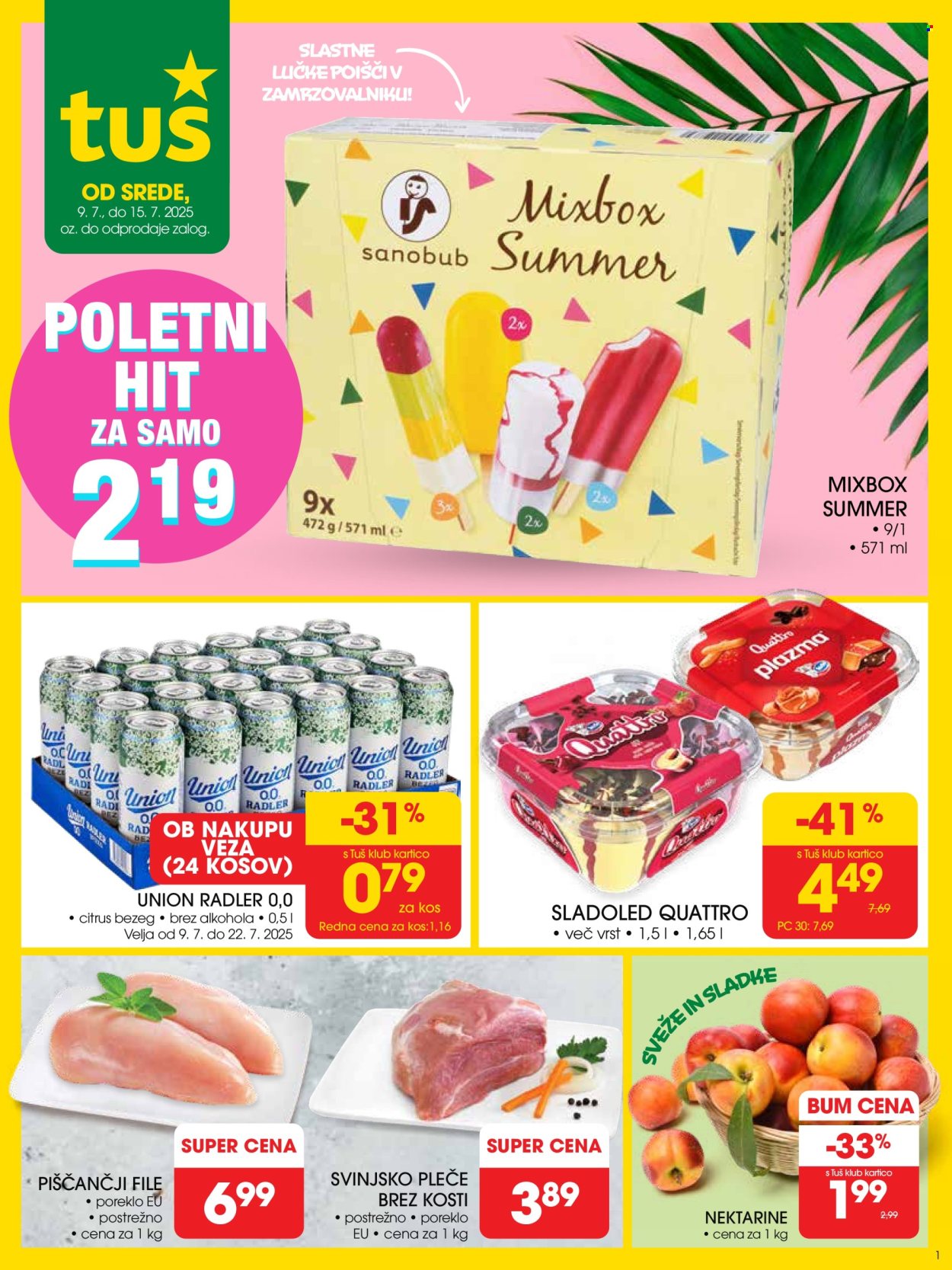 Tuš katalog - 9.7.2025 - 15.7.2025. Stran 1