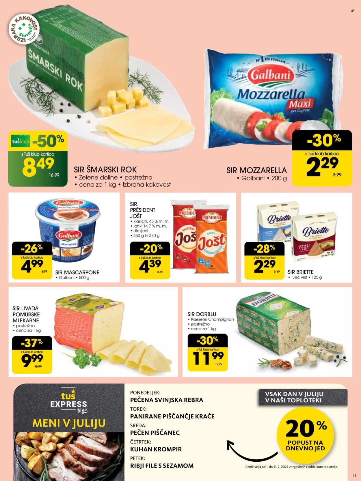Tuš katalog - 9.7.2025 - 15.7.2025. Stran 11