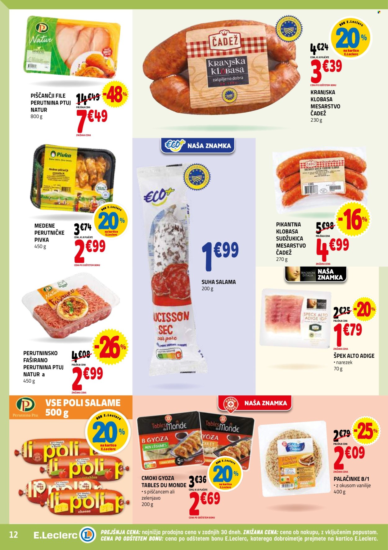 E.Leclerc katalog - 9.7.2025 - 19.7.2025. Stran 12