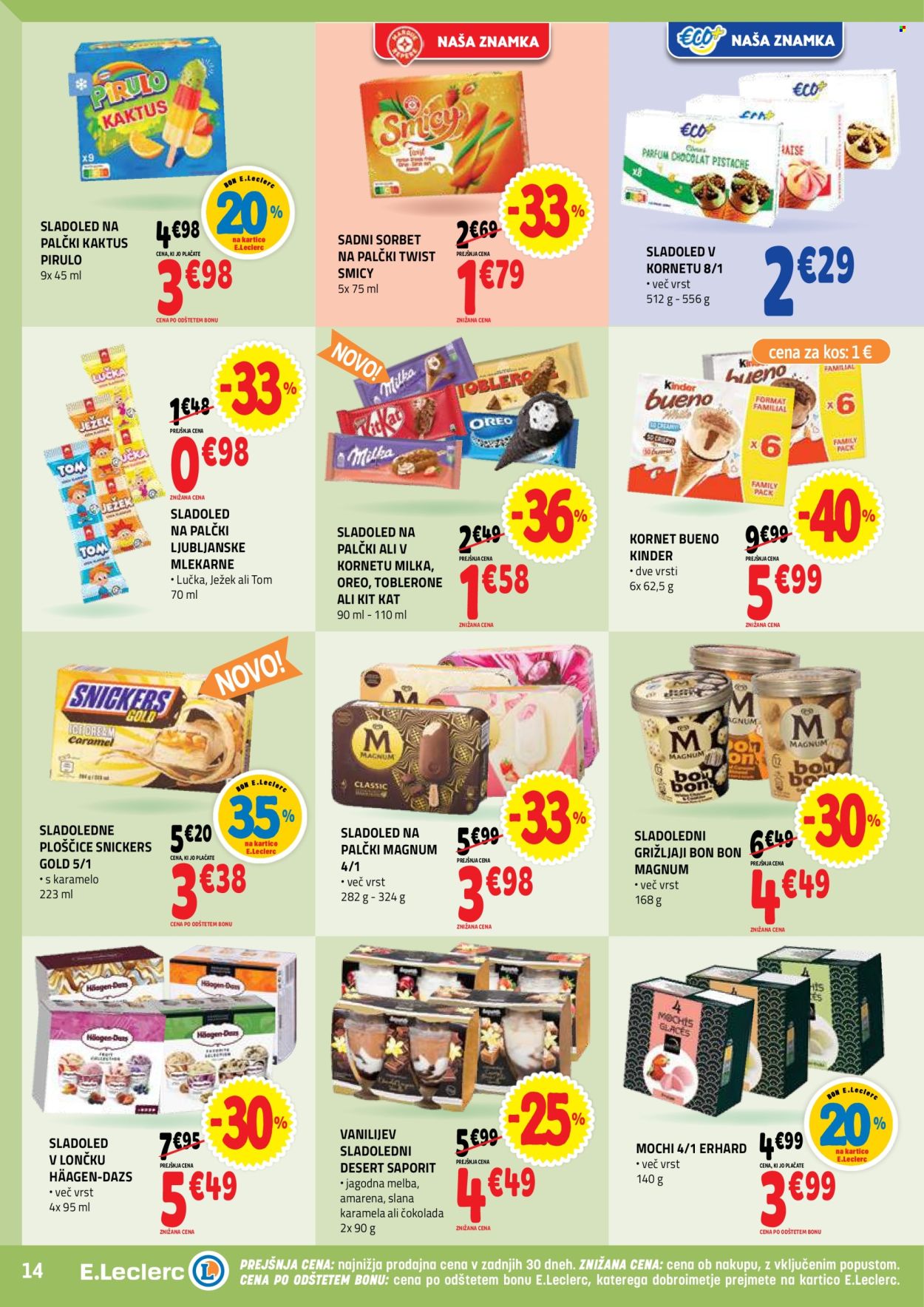 E.Leclerc katalog - 9.7.2025 - 19.7.2025. Stran 14