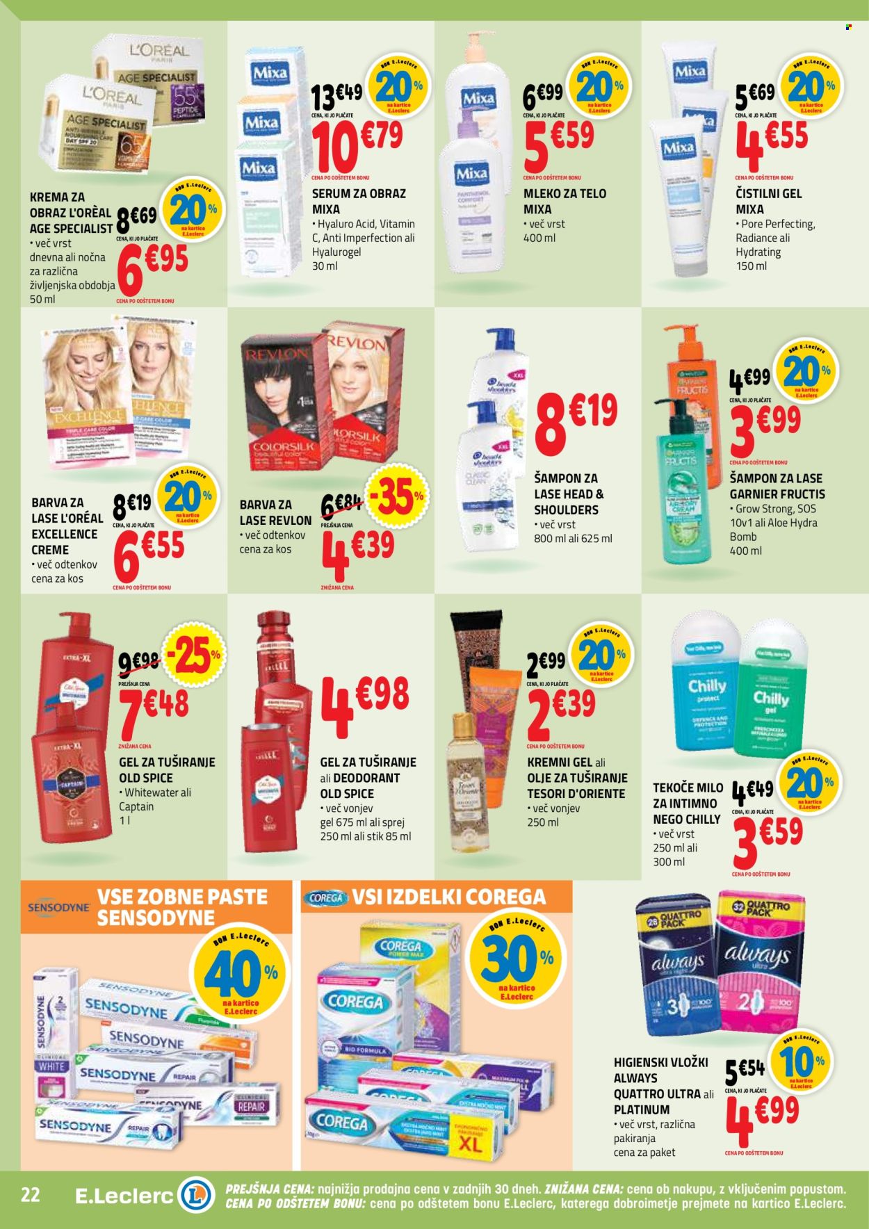 E.Leclerc katalog - 9.7.2025 - 19.7.2025. Stran 22