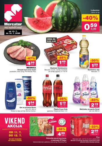 Mercator katalog - 10.7.2025 - 16.7.2025.