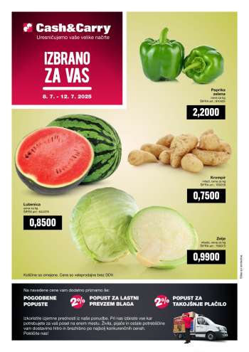 Mercator Cash & Carry katalog - 8.7.2025 - 12.7.2025.