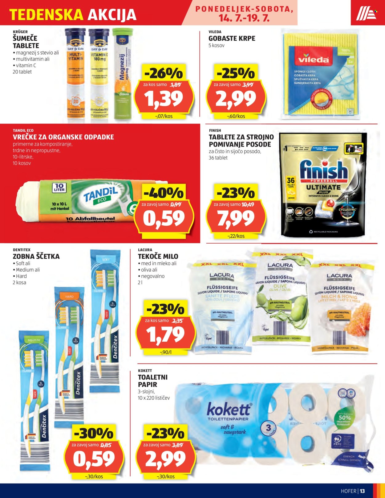 Hofer katalog - 10.7.2025 - 19.7.2025. Stran 13