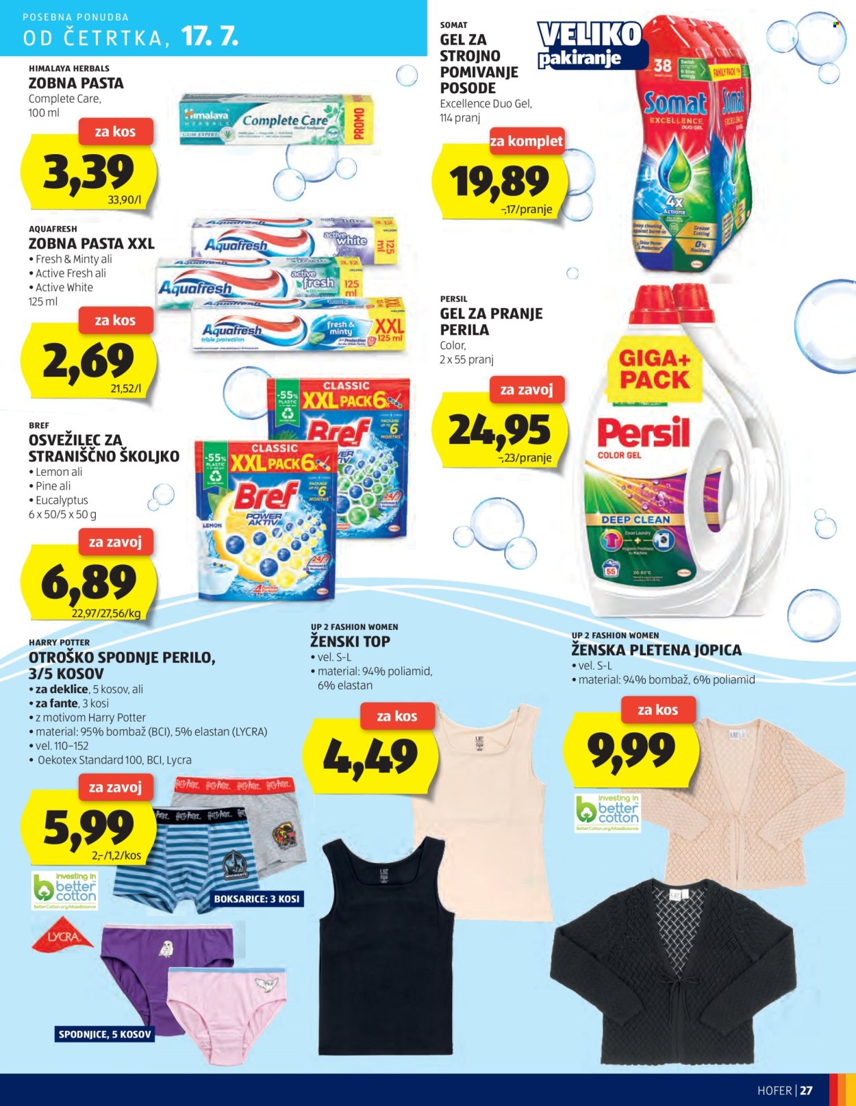 Hofer katalog - 10.7.2025 - 19.7.2025. Stran 27