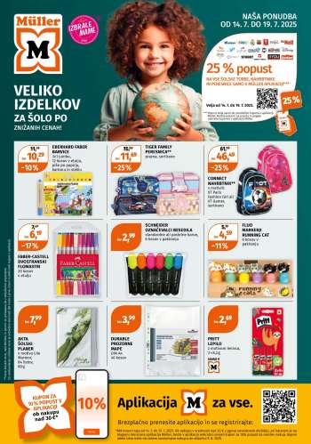 Müller katalog - 14.7.2025 - 19.7.2025.