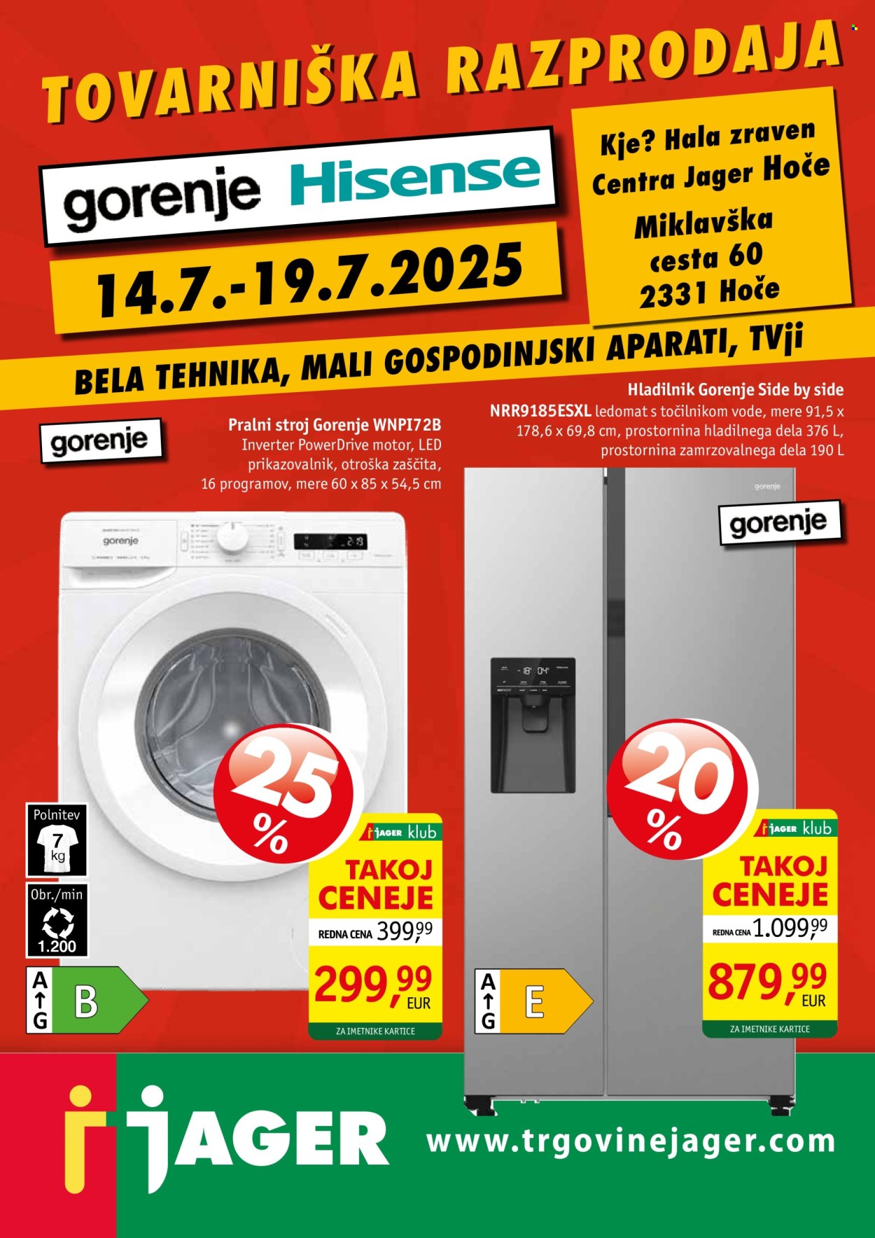 JAGER katalog - 14.7.2025 - 19.7.2025. Stran 1