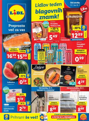 Lidl katalog - 17.7.2025 - 23.7.2025.