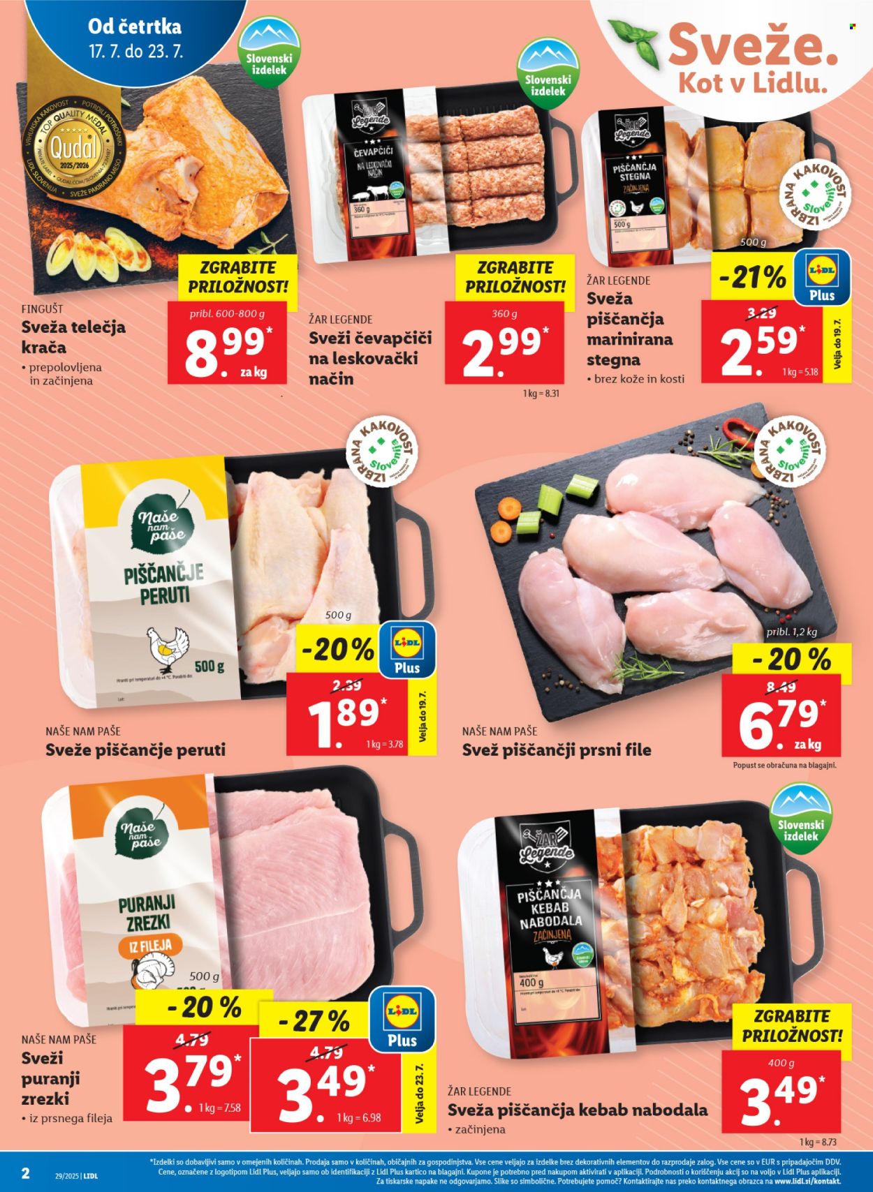 Lidl katalog - 17.7.2025 - 23.7.2025. Stran 2