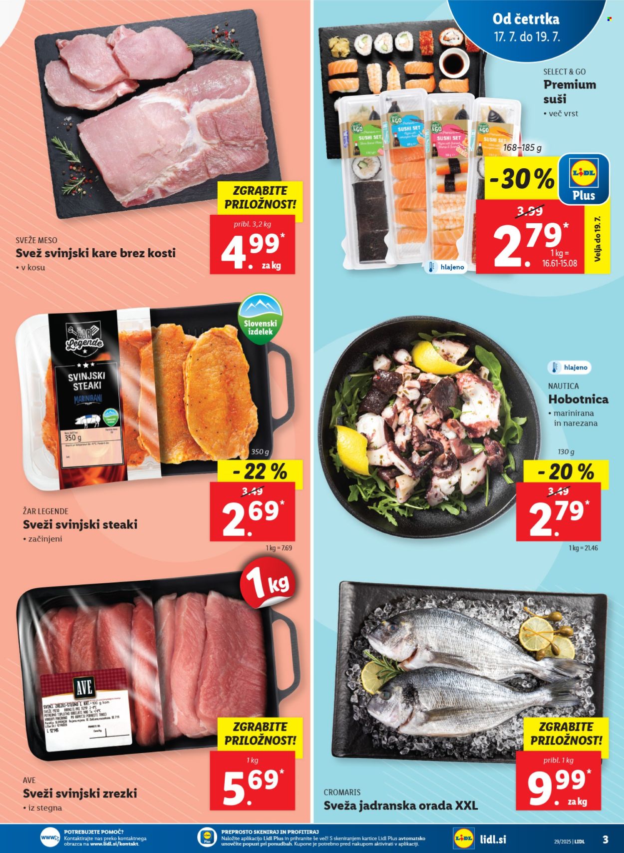 Lidl katalog - 17.7.2025 - 23.7.2025. Stran 3