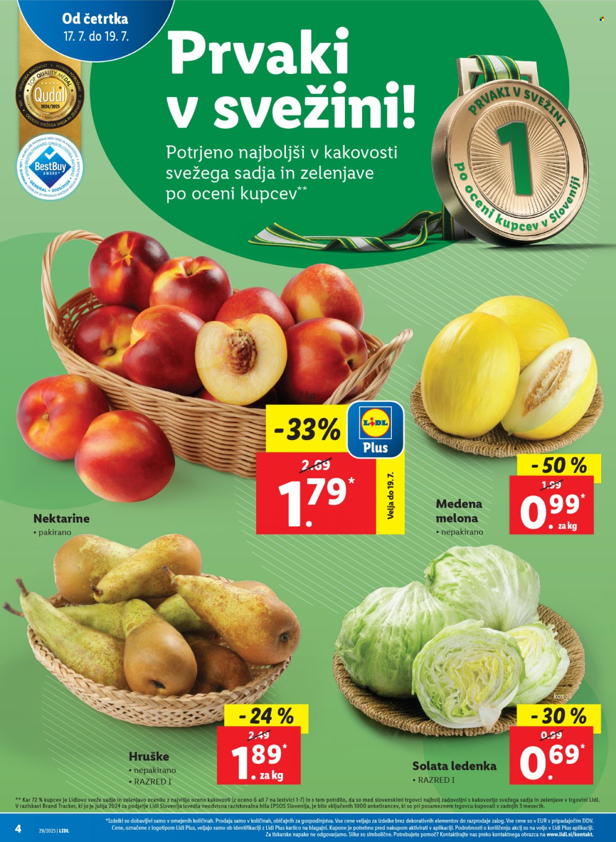 Lidl katalog - 17.7.2025 - 23.7.2025. Stran 4