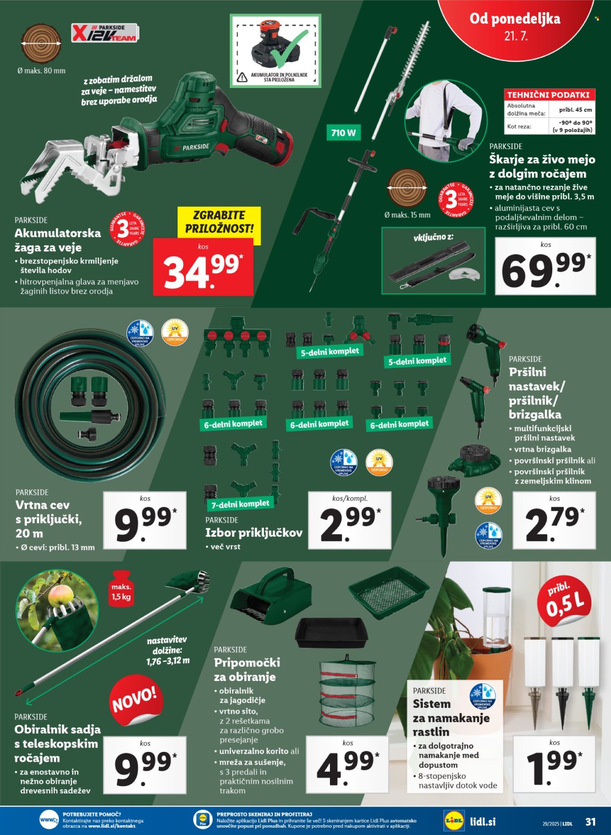 Lidl katalog - 17.7.2025 - 23.7.2025. Stran 61