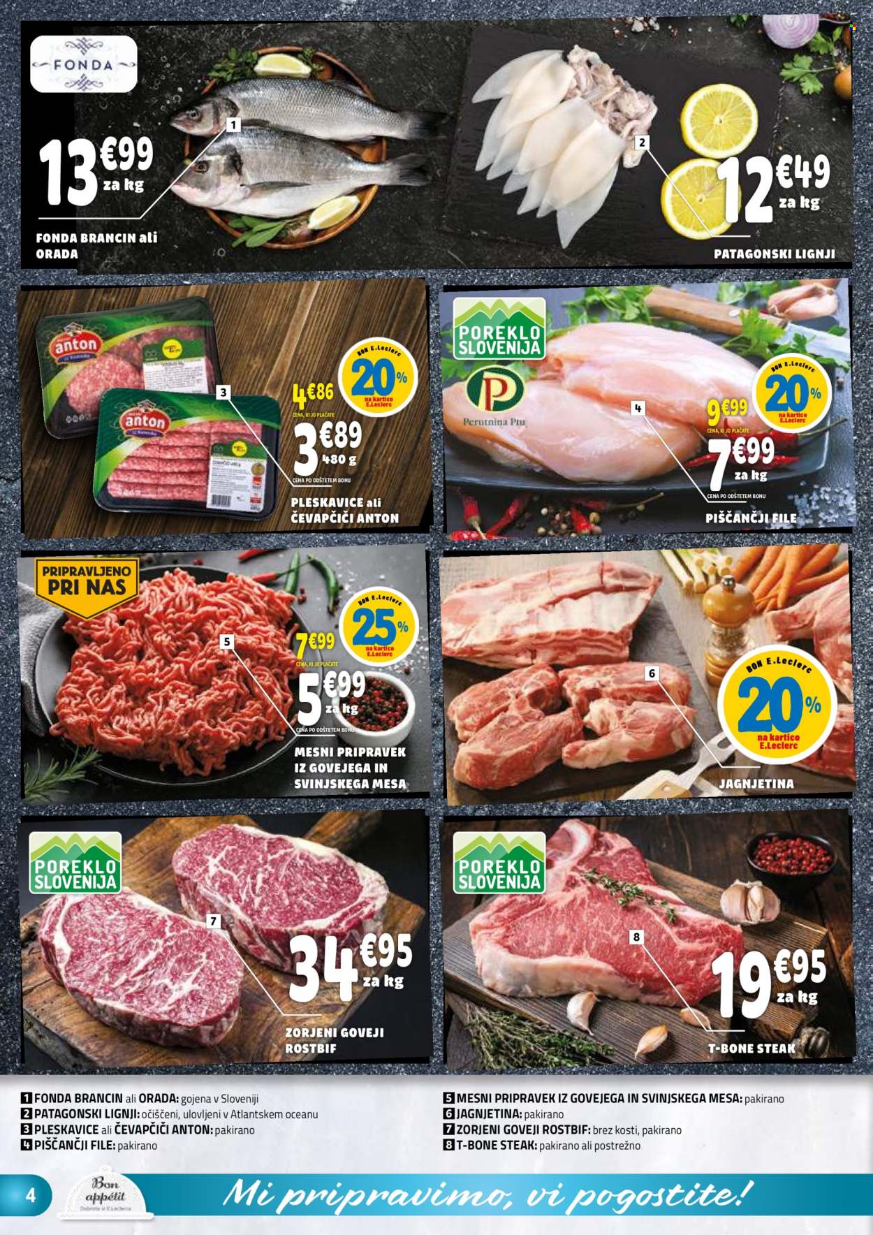 E.Leclerc katalog - 16.7.2025 - 26.7.2025. Stran 4