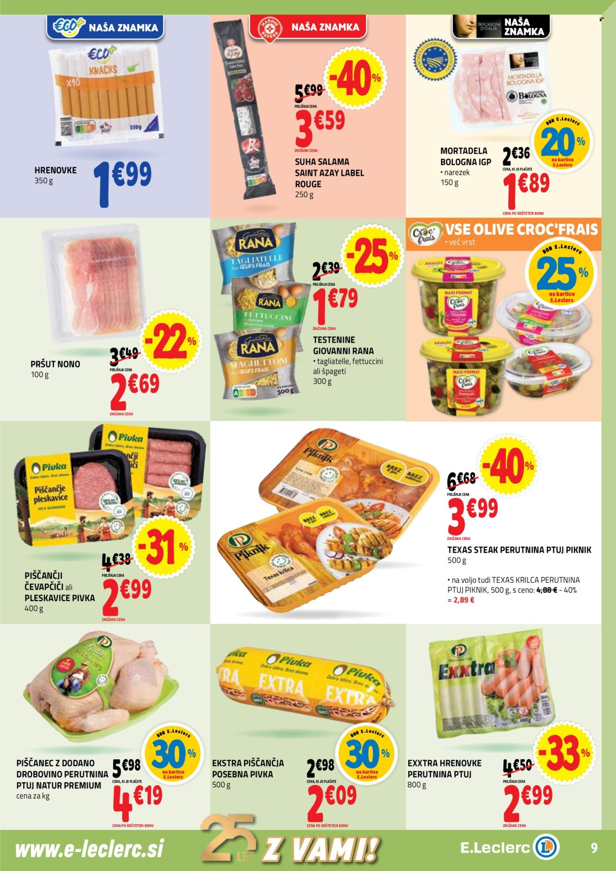 E.Leclerc katalog - 16.7.2025 - 26.7.2025. Stran 9