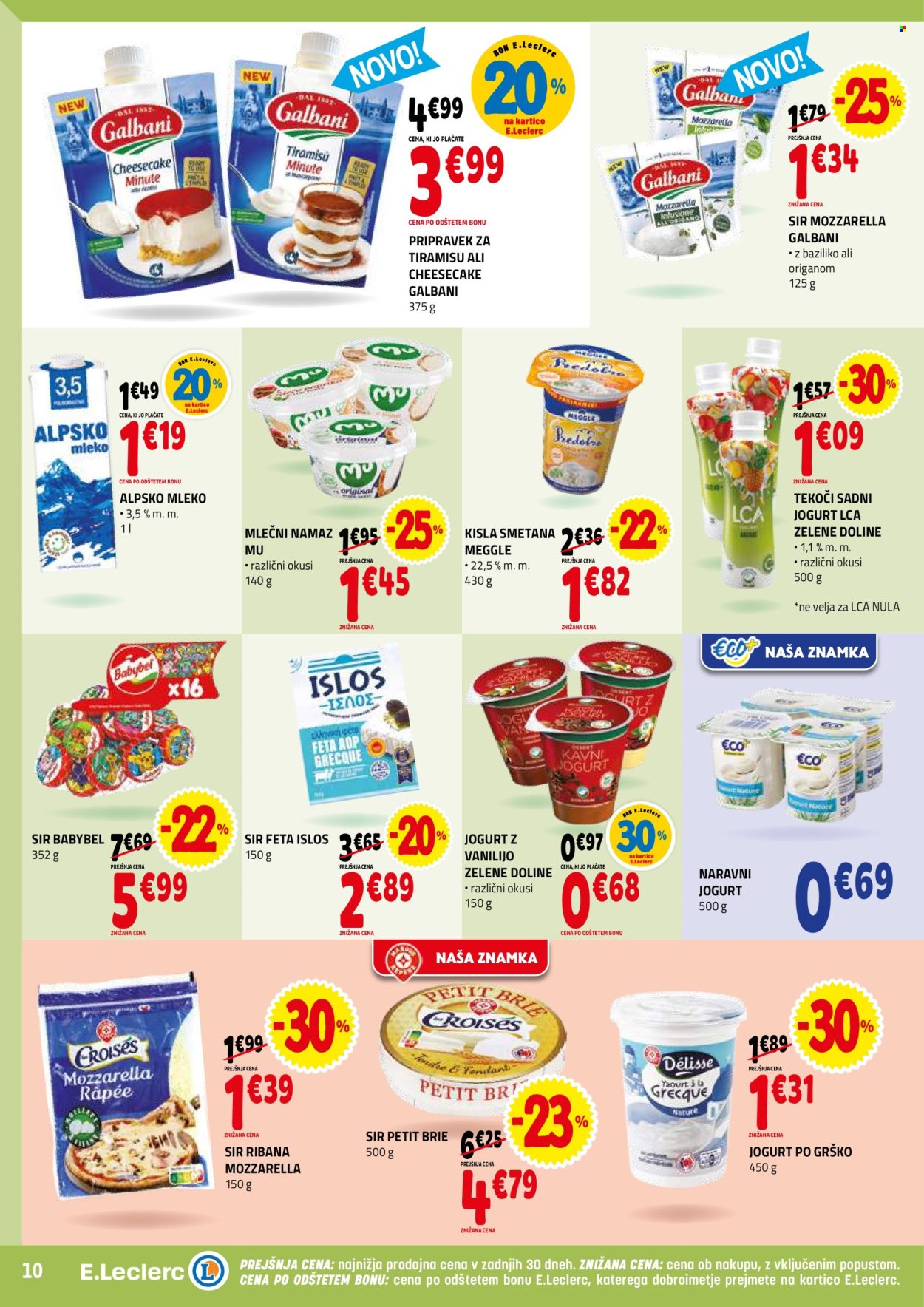 E.Leclerc katalog - 16.7.2025 - 26.7.2025. Stran 10
