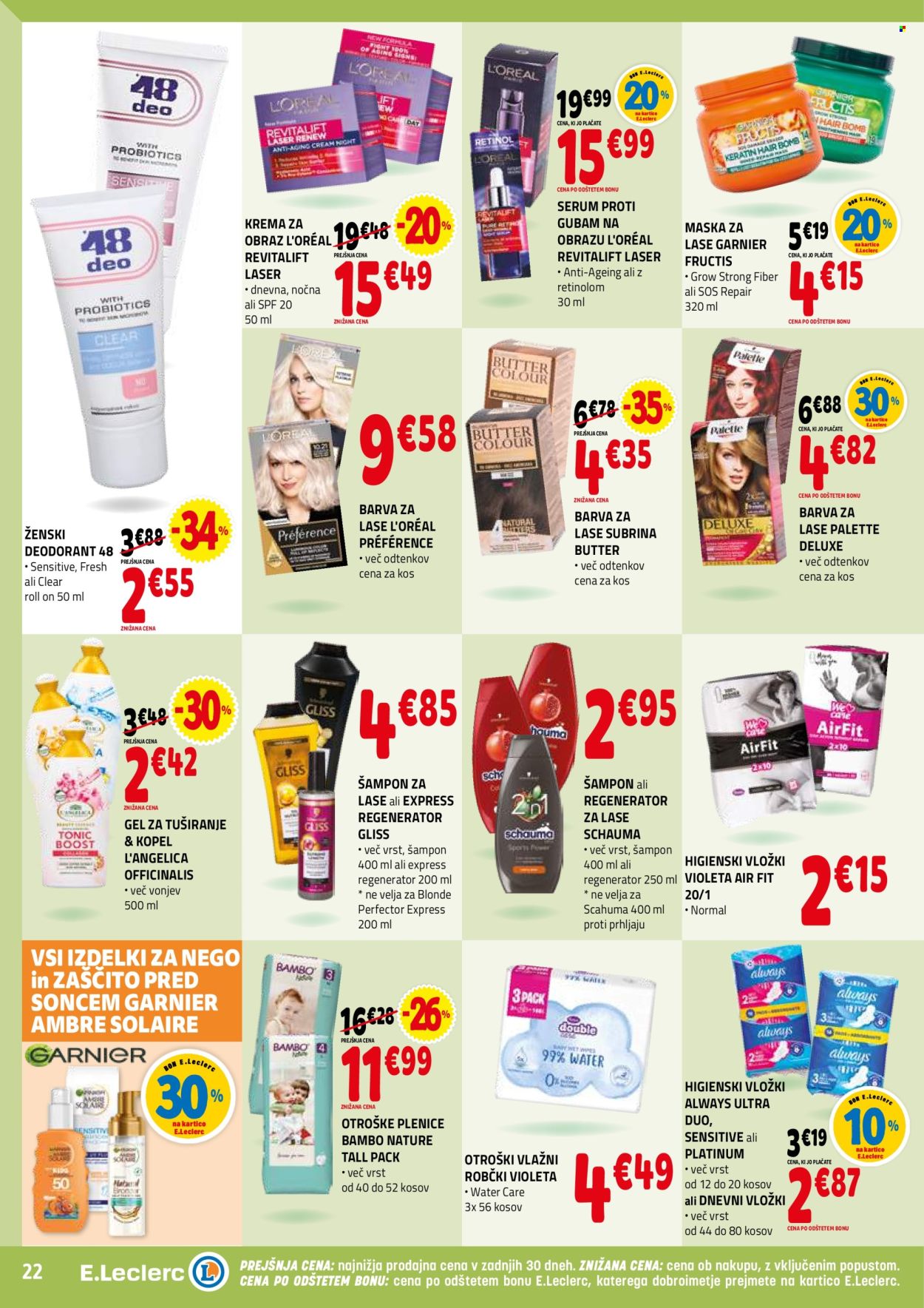 E.Leclerc katalog - 16.7.2025 - 26.7.2025. Stran 22