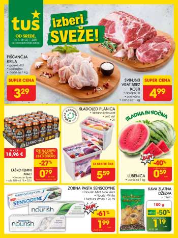 Tuš katalog - 16.7.2025 - 22.7.2025.