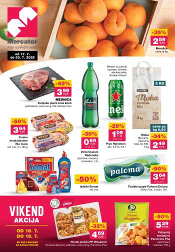 Mercator katalog - 17.7.2025 - 23.7.2025.