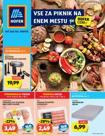 Hofer katalog - 17.7.2025 - 26.7.2025.