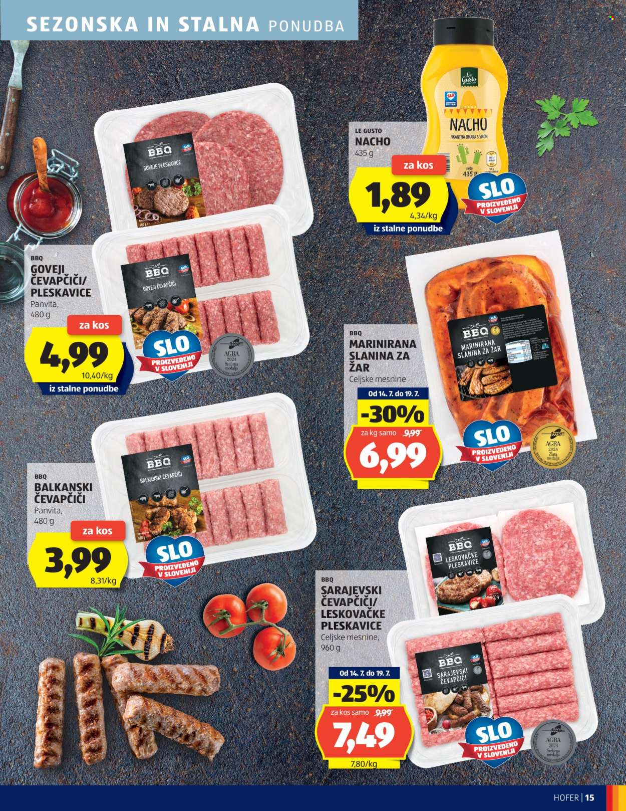 Hofer katalog - 17.7.2025 - 26.7.2025. Stran 15