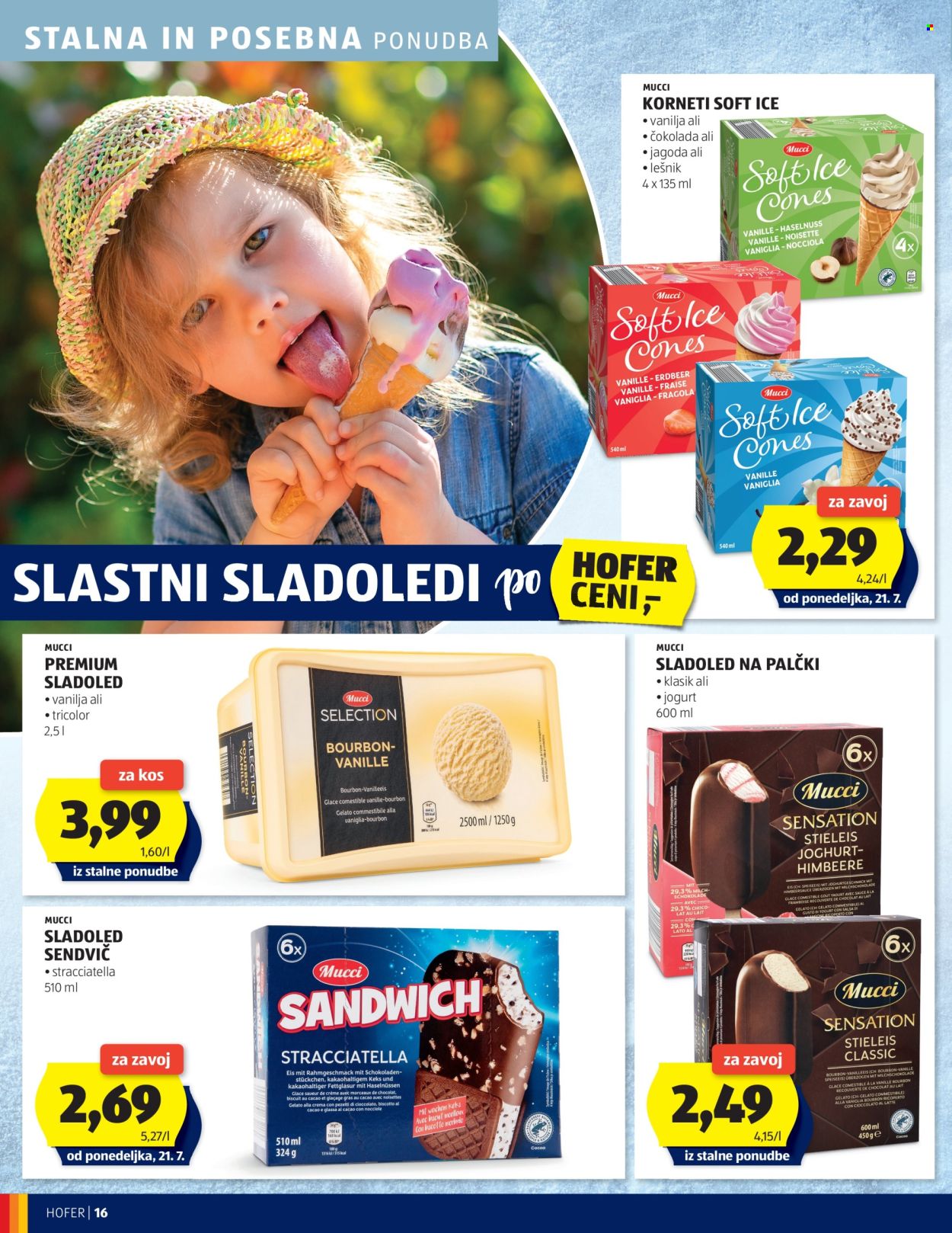Hofer katalog - 17.7.2025 - 26.7.2025. Stran 16