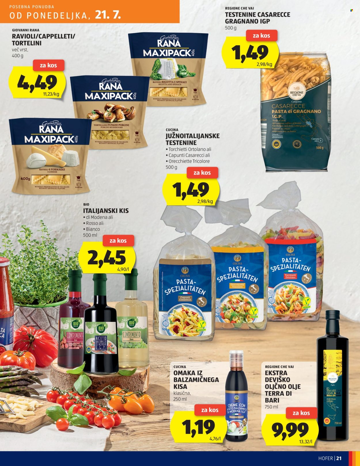 Hofer katalog - 17.7.2025 - 26.7.2025. Stran 21