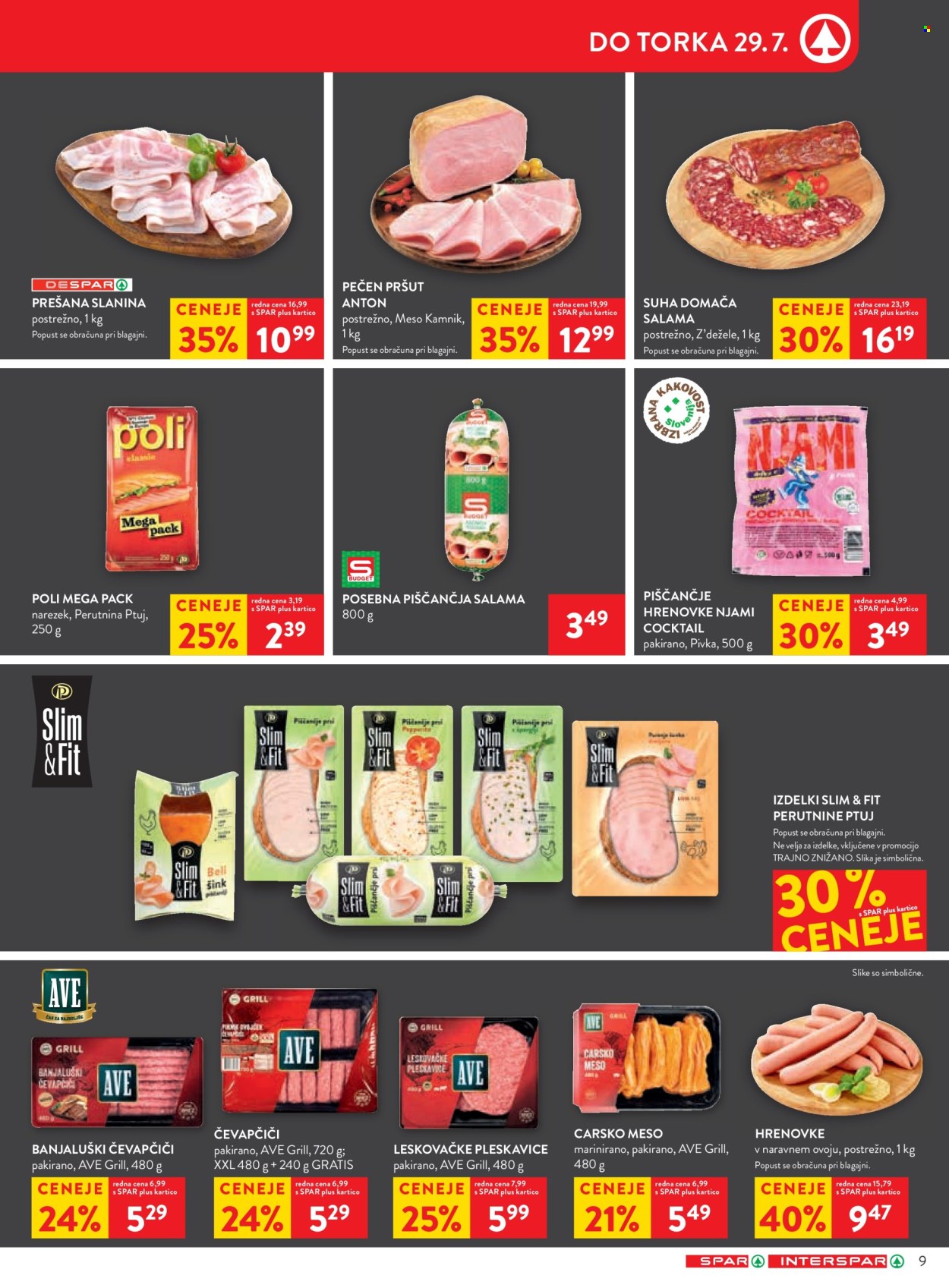SPAR katalog - 23.7.2025 - 5.8.2025. Stran 11