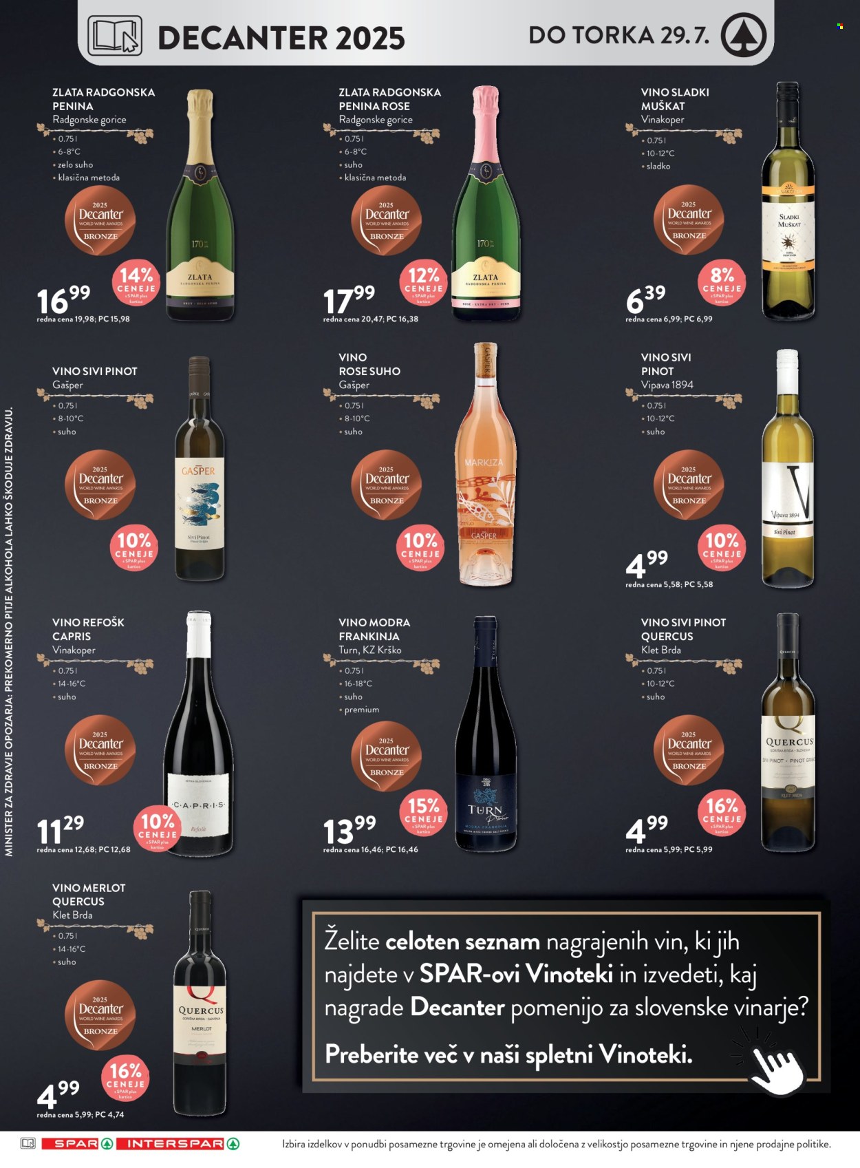SPAR katalog - 23.7.2025 - 5.8.2025. Stran 30
