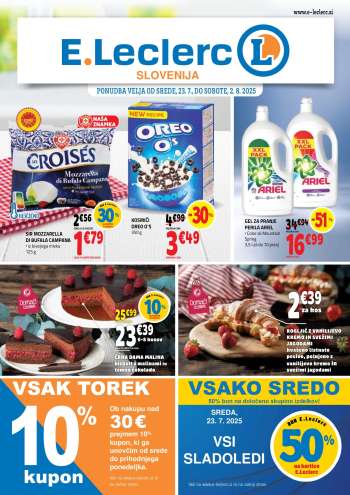 E.Leclerc katalog - 23.7.2025 - 2.8.2025.