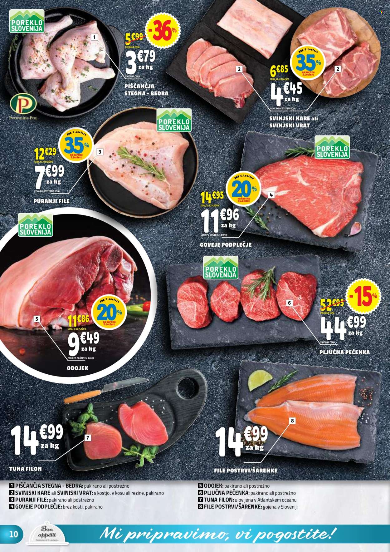 E.Leclerc katalog - 23.7.2025 - 2.8.2025. Stran 10