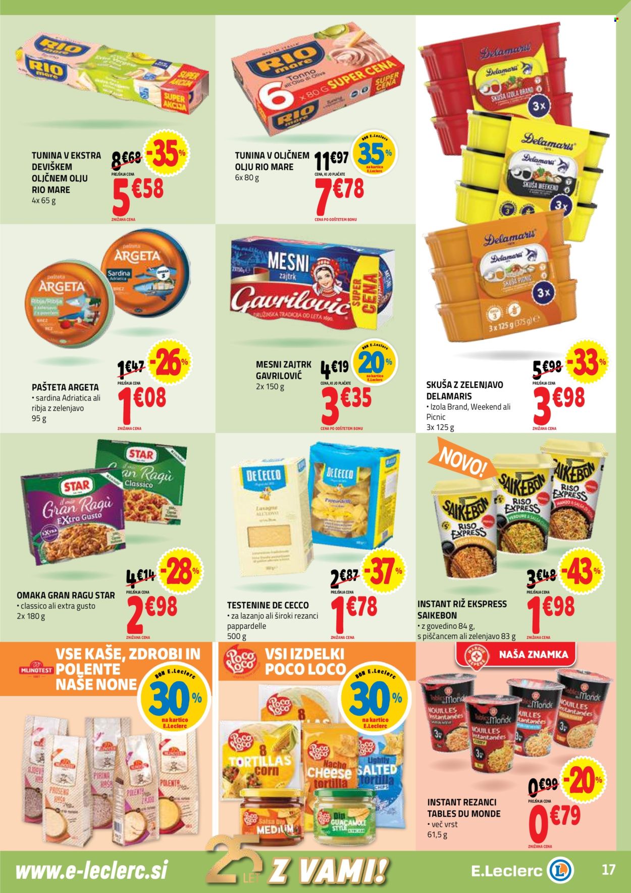 E.Leclerc katalog - 23.7.2025 - 2.8.2025. Stran 17