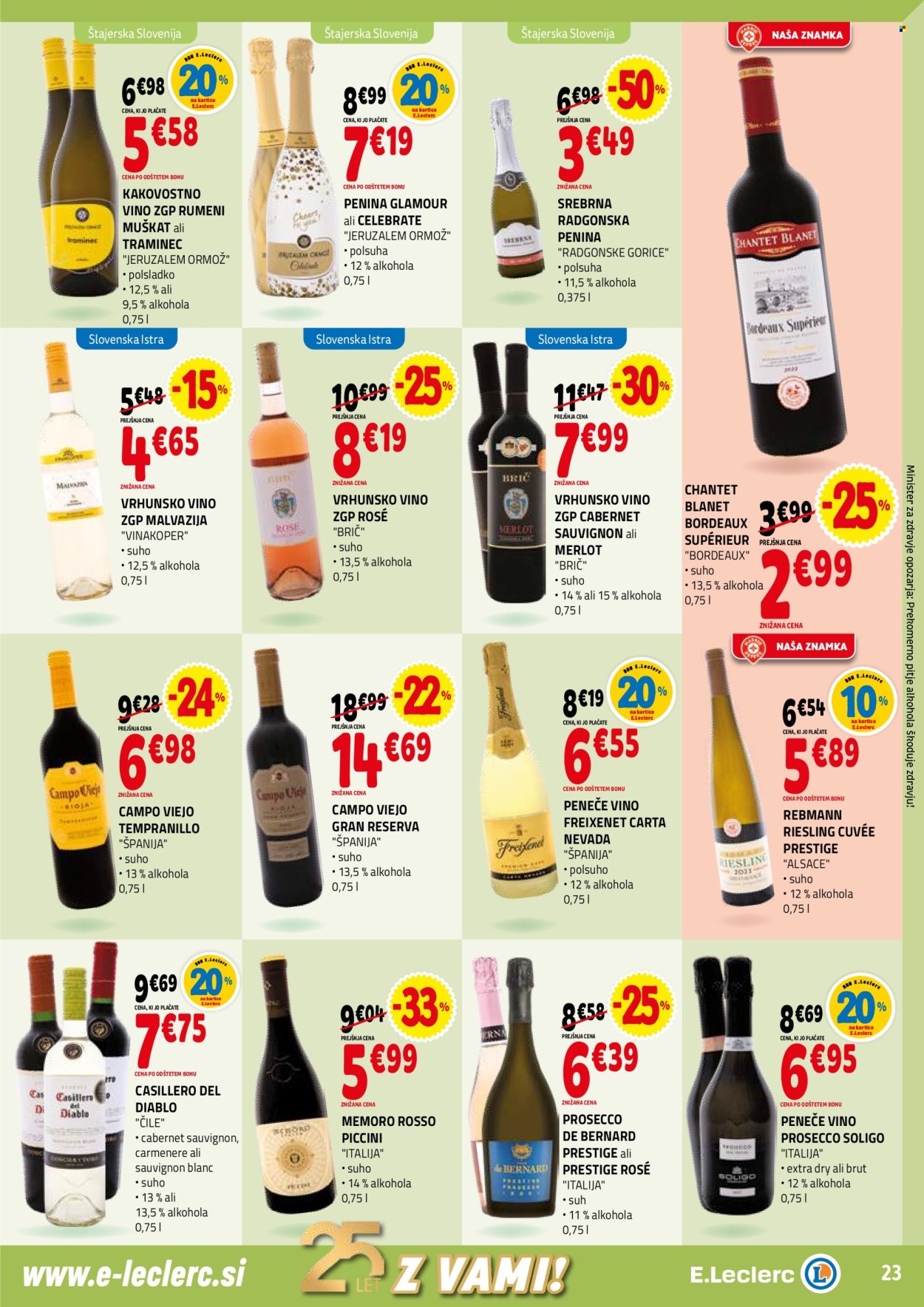 E.Leclerc katalog - 23.7.2025 - 2.8.2025. Stran 23