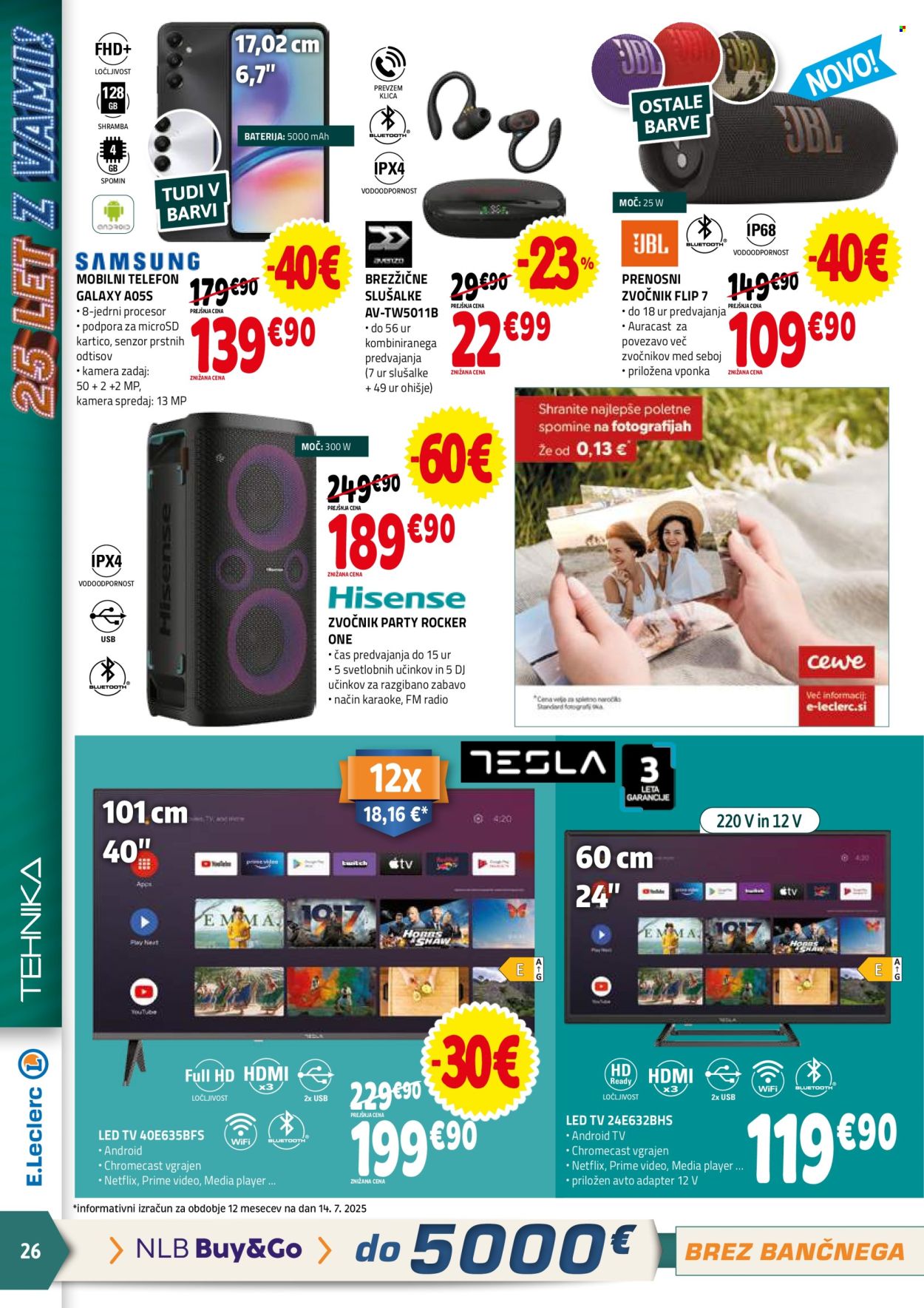 E.Leclerc katalog - 23.7.2025 - 2.8.2025. Stran 26