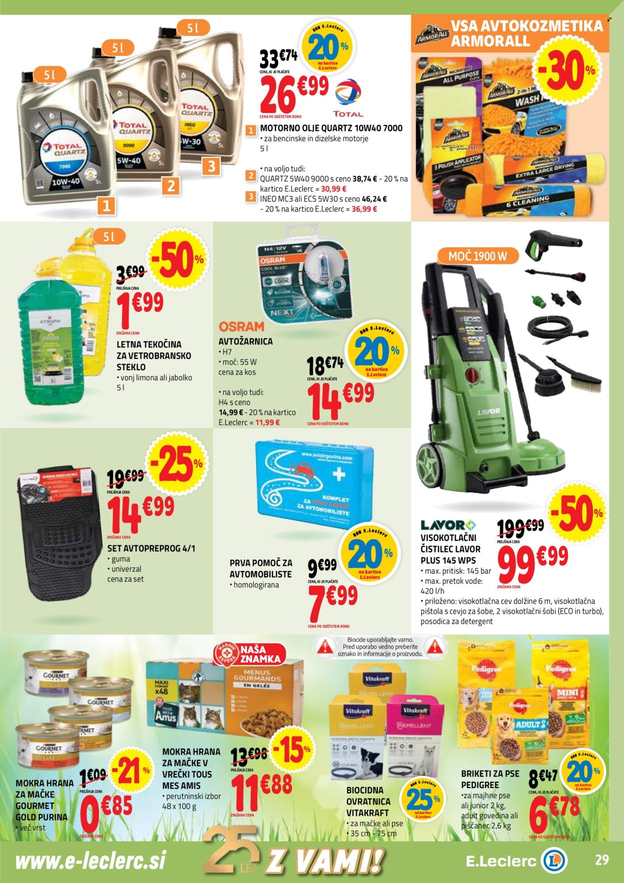 E.Leclerc katalog - 23.7.2025 - 2.8.2025. Stran 29