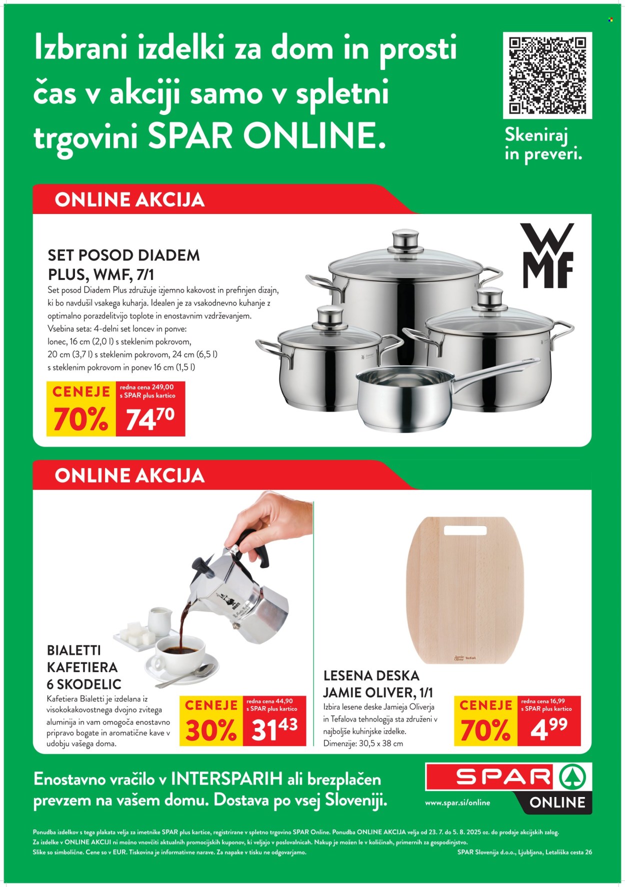 SPAR katalog - 23.7.2025 - 5.8.2025. Stran 1