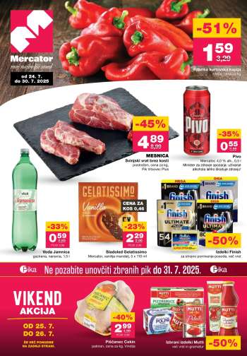 Mercator katalog - 24.7.2025 - 30.7.2025.