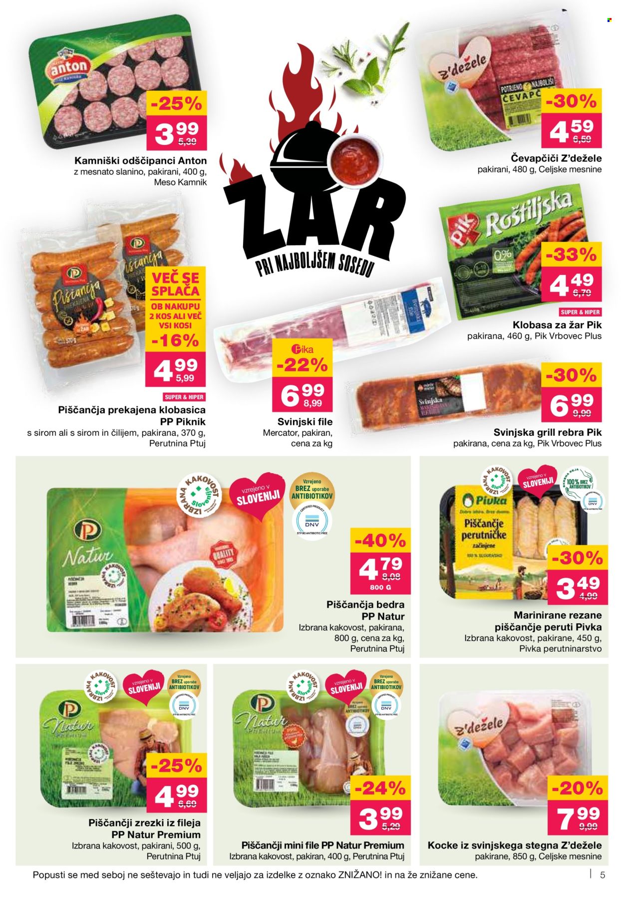 Mercator katalog - 24.7.2025 - 30.7.2025. Stran 5