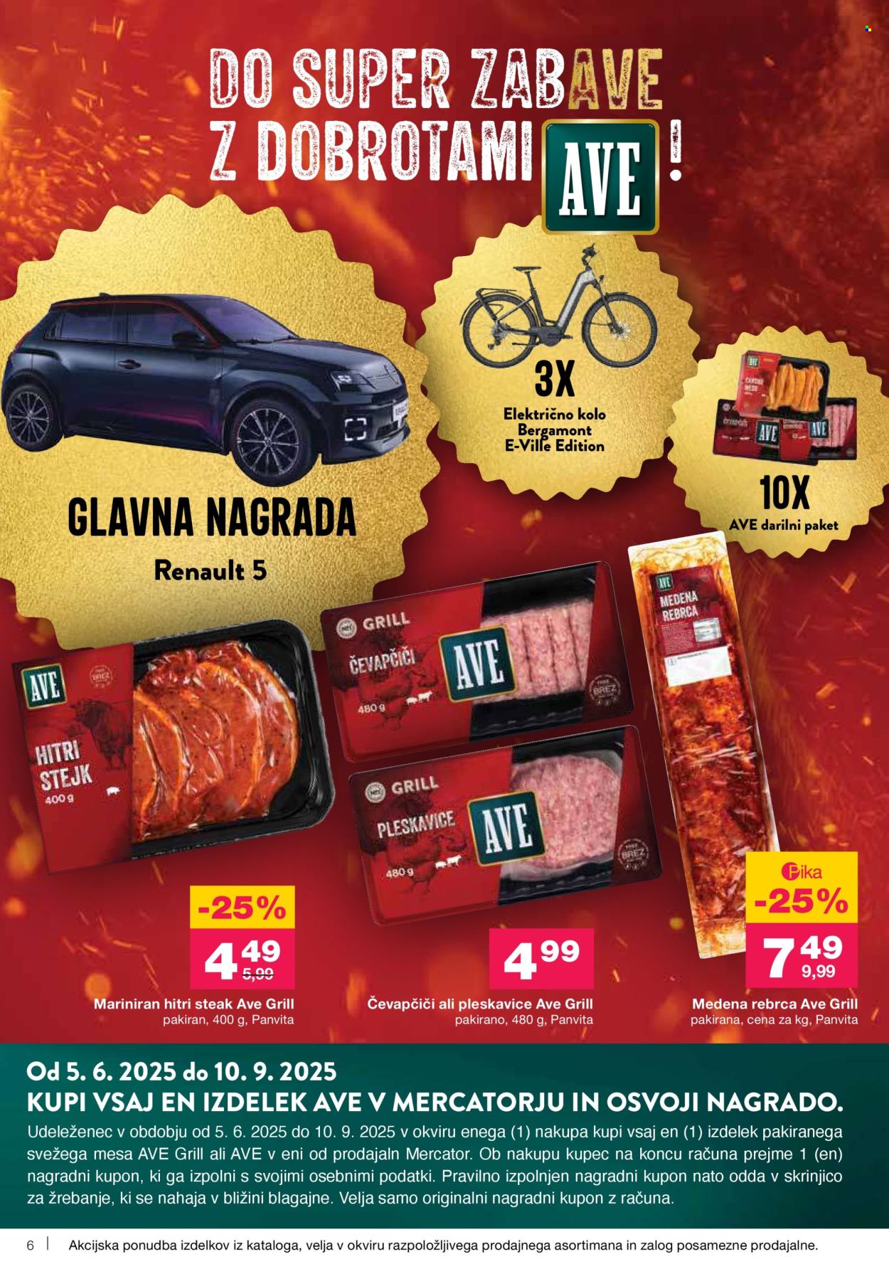 Mercator katalog - 24.7.2025 - 30.7.2025. Stran 6