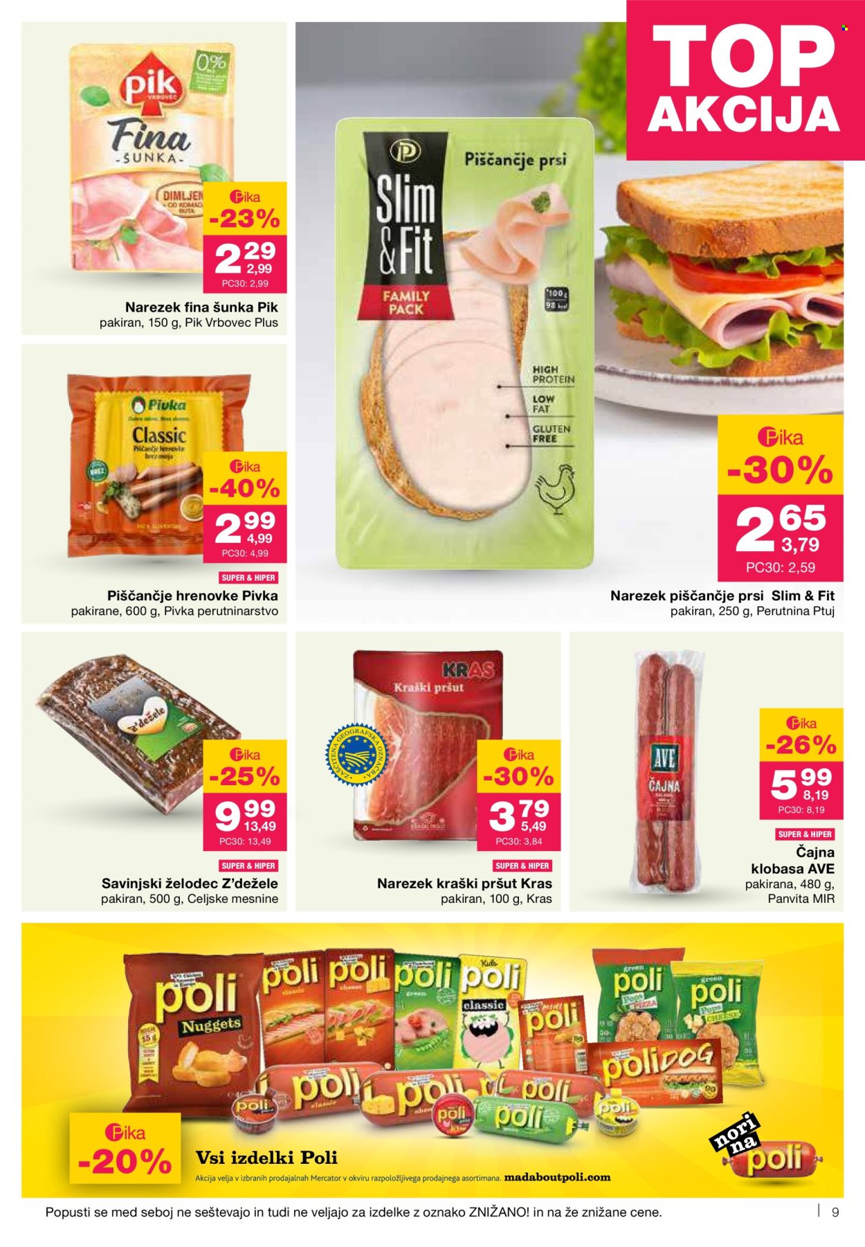 Mercator katalog - 24.7.2025 - 30.7.2025. Stran 9
