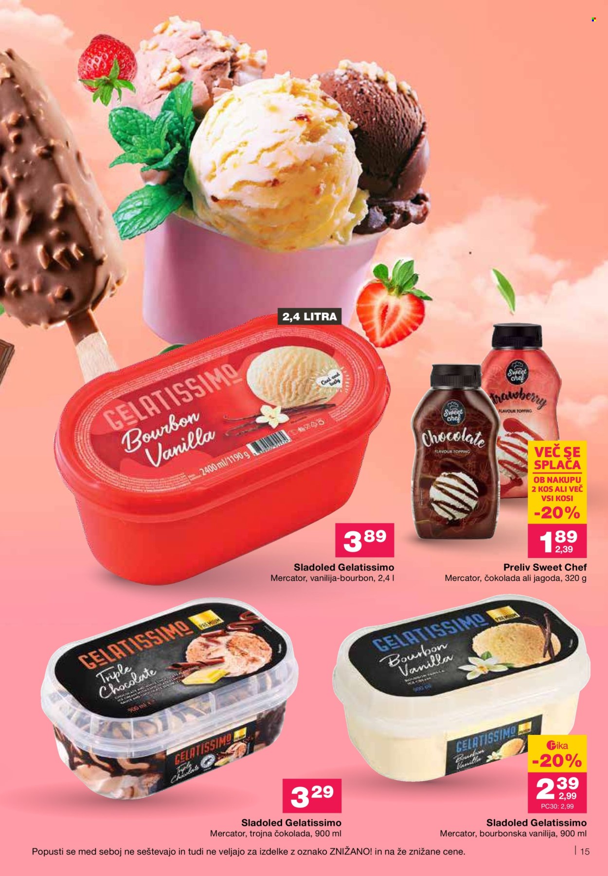 Mercator katalog - 24.7.2025 - 30.7.2025. Stran 15