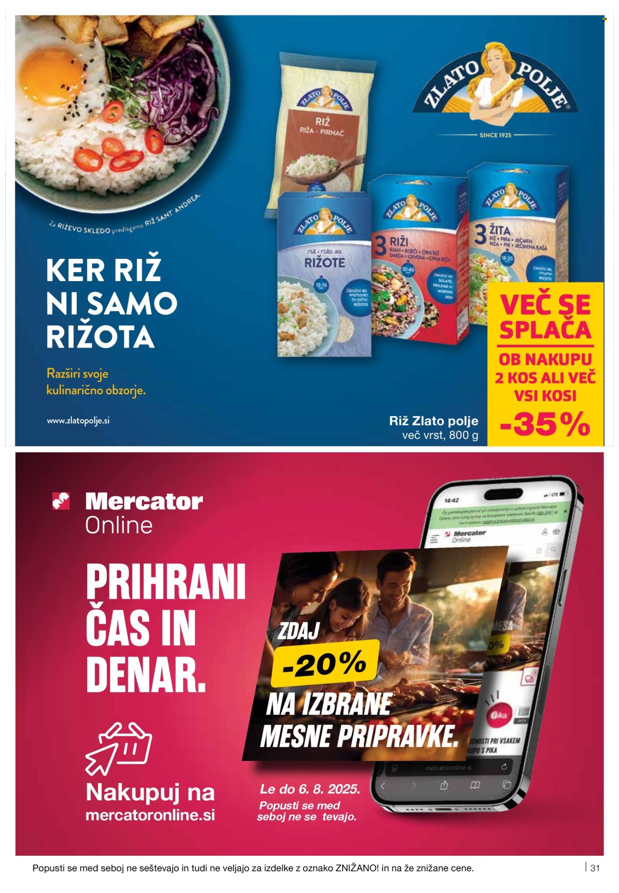Mercator katalog - 24.7.2025 - 30.7.2025. Stran 33