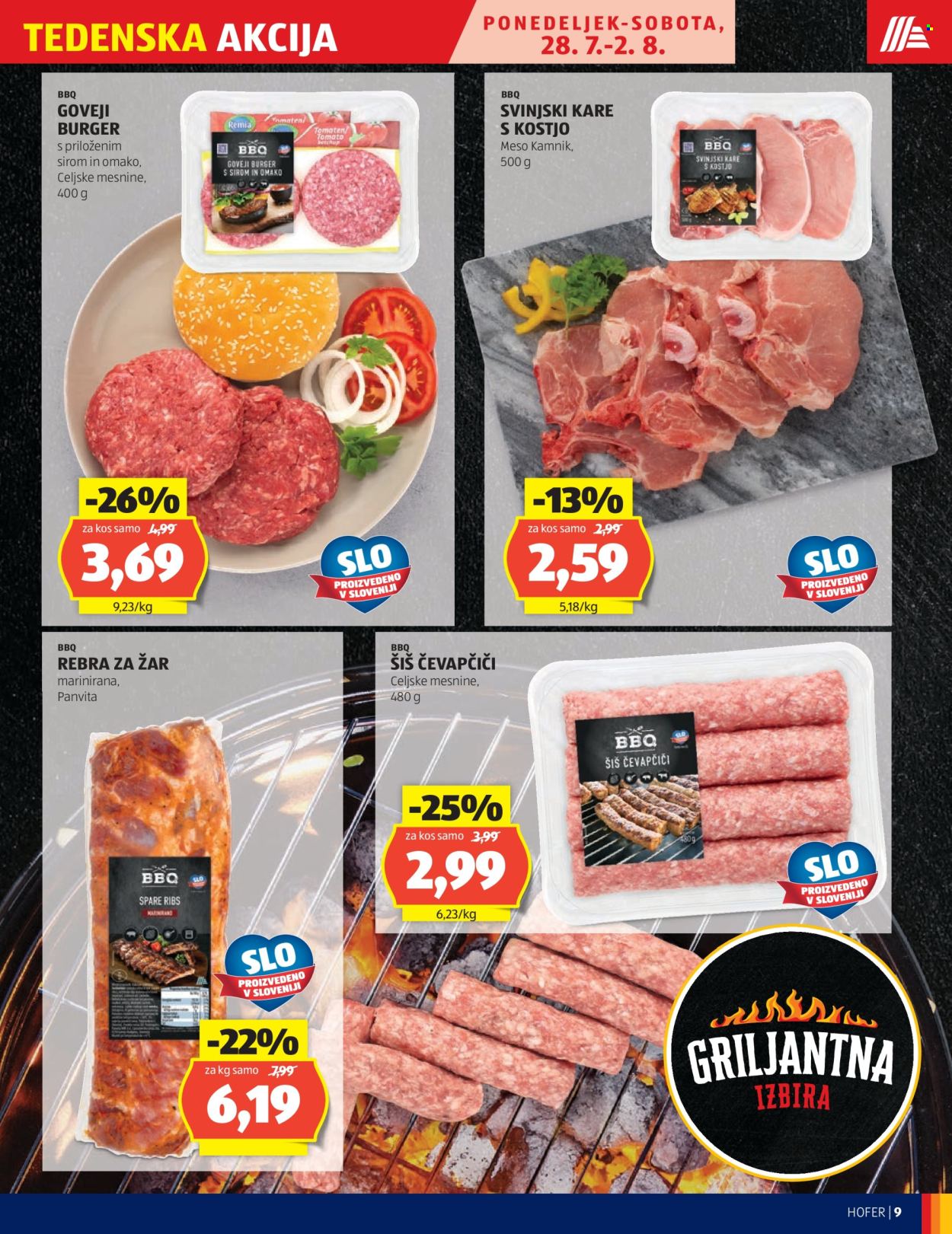 Hofer katalog - 28.7.2025 - 2.8.2025. Stran 9