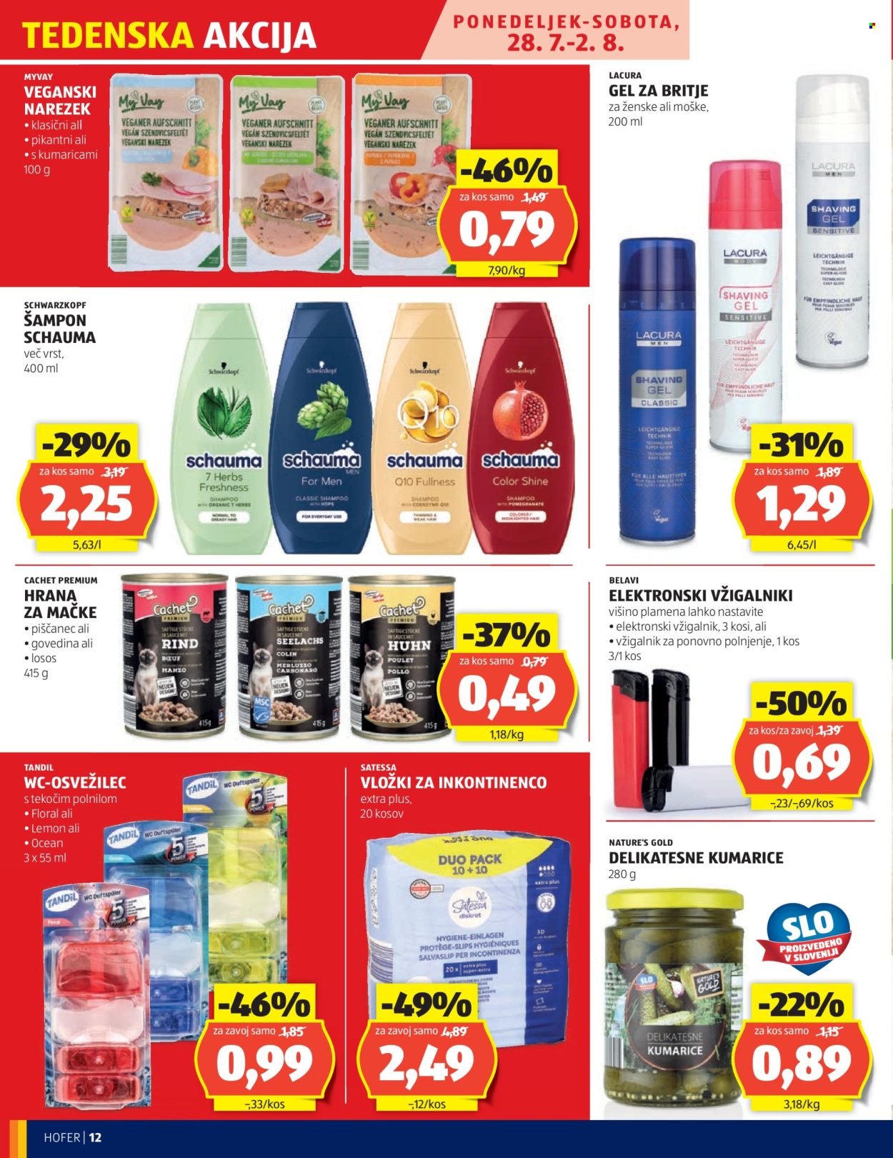 Hofer katalog - 28.7.2025 - 2.8.2025. Stran 12
