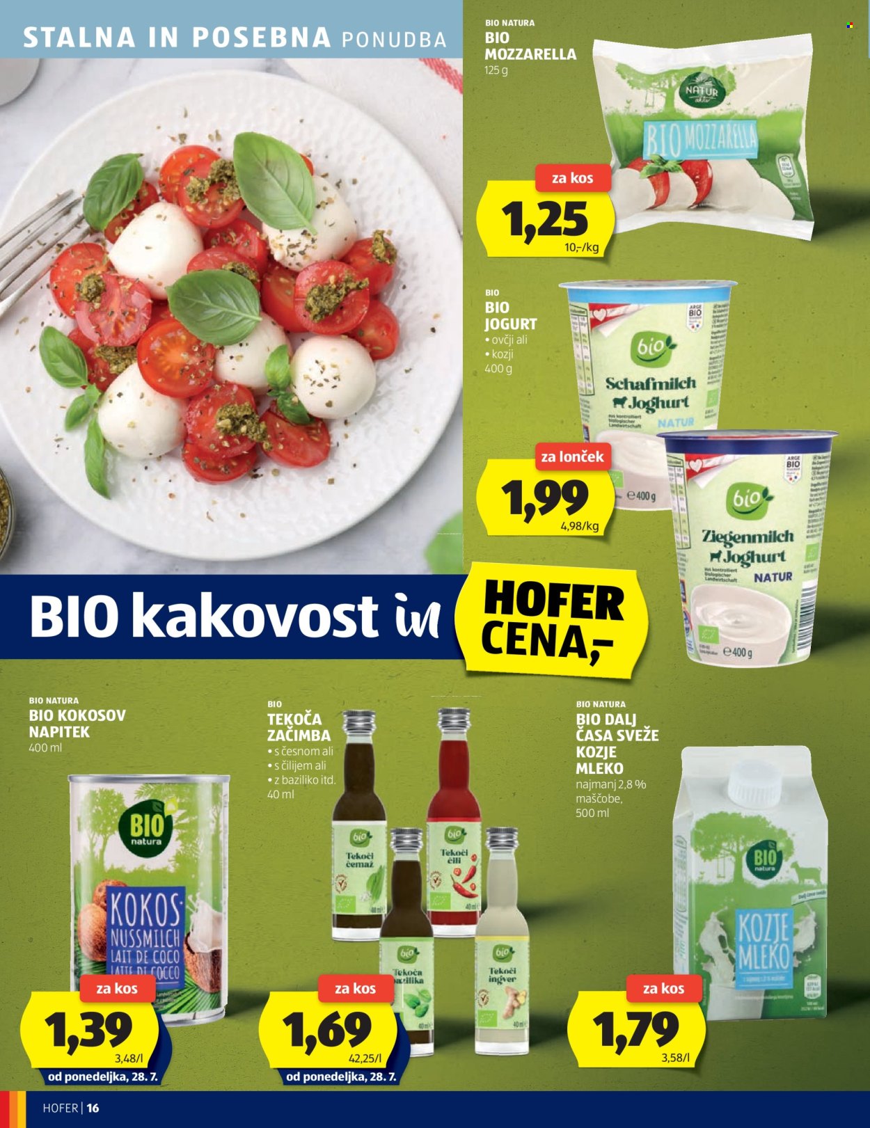 Hofer katalog - 28.7.2025 - 2.8.2025. Stran 16