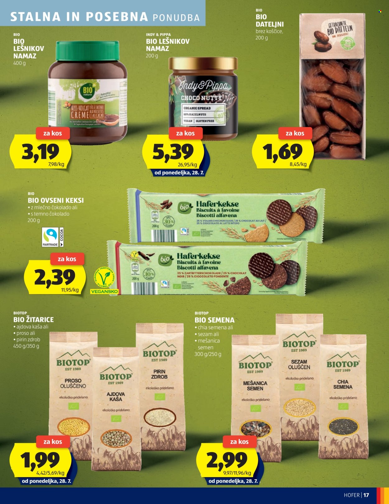 Hofer katalog - 28.7.2025 - 2.8.2025. Stran 17